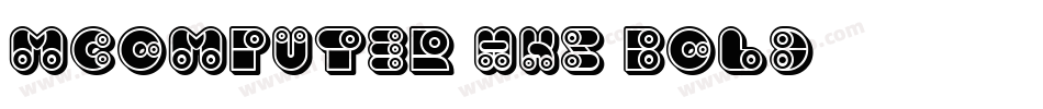 MComputer HKS Bold字体转换